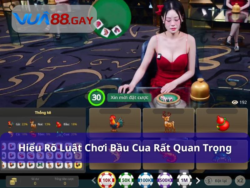 Hiểu rõ luật - bí quyết chơi bầu cua tôm cá HDBet quan trọng