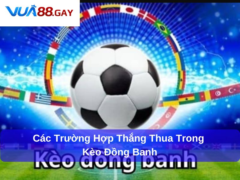Các trường hợp thắng thua trong kèo Đồng Banh