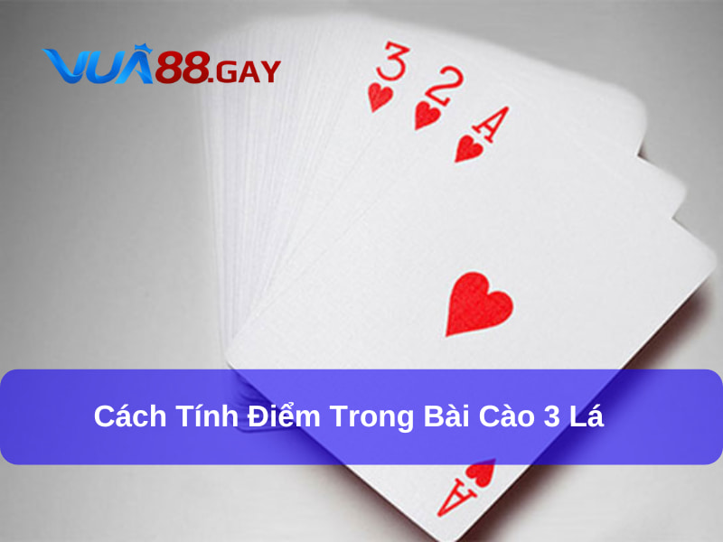 Tính điểm trong bài cào 3 lá rất dễ nhớ