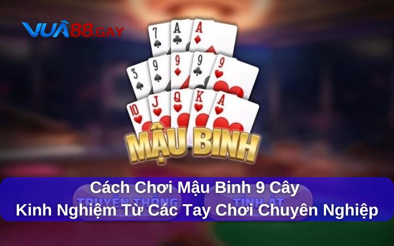 Cách Chơi Mậu Binh 9 Cây Từ Các Tay Chơi Chuyên Nghiệp