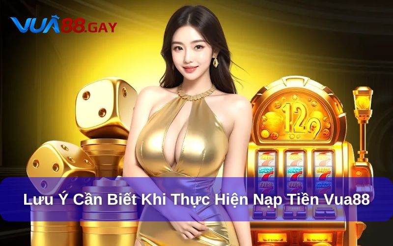 Lưu ý cần biết khi thực hiện nạp tiền Vua88