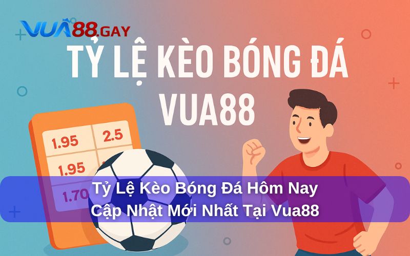 Tỷ Lệ Kèo Bóng Đá Hôm Nay - Cập Nhật Mới Nhất Tại Vua88